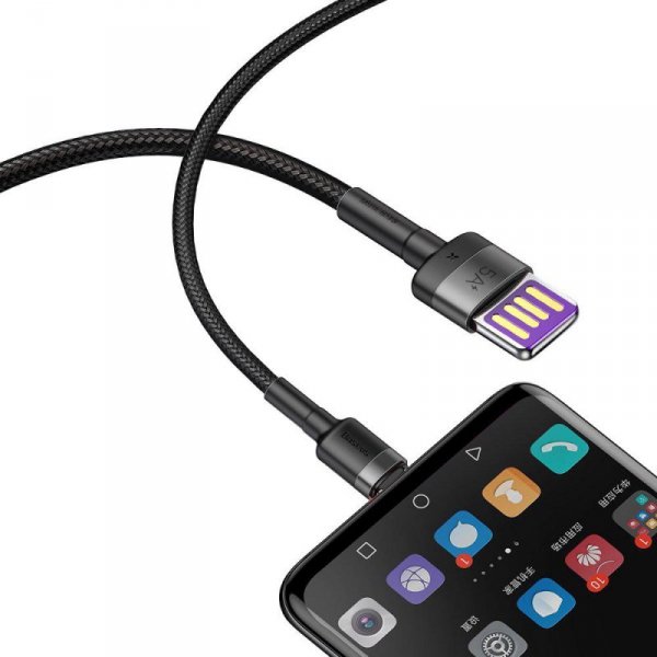 KABEL USB-A / USB-C Baseus Cafule CATKLF-PG1 100cm SuperCharge 40W 5A QC 3.0 W OPLOCIE