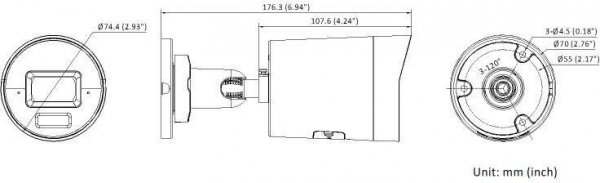 Kamera IP HikVision DS-2CD2083G2-LI2U(2.8mm) PL
