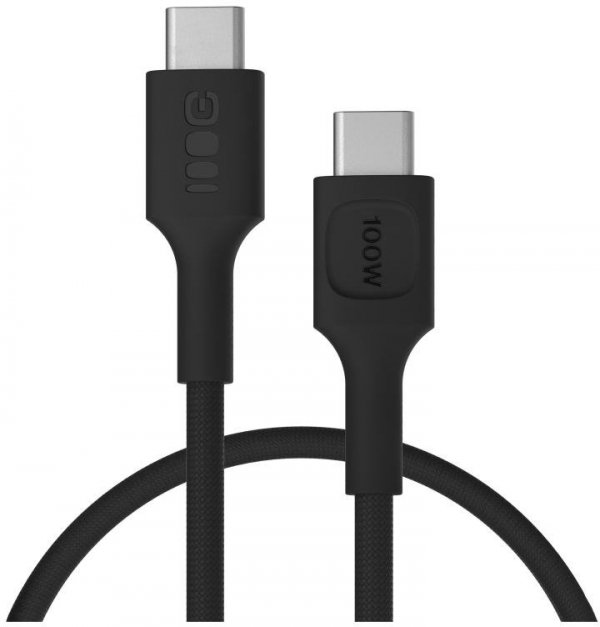 KABEL USB-C / USB-C Greencell PowerStream 30cm PD 100W czarny w oplocie