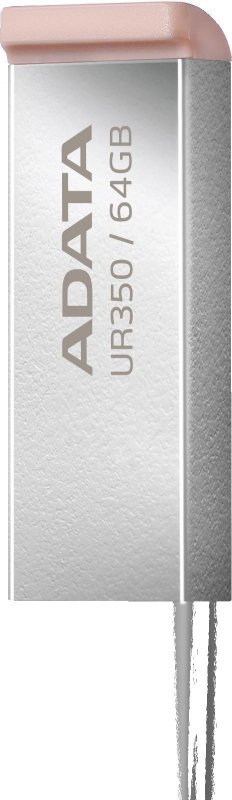 Adata Pendrive UR350 64GB USB3.2 Gen2 Metal brązowy
