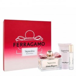Salvatore Ferragamo Signorina Set - EDP 100 ml + EDP 10 ml + BL 50 ml