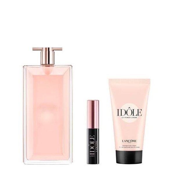 Lancome Idole Set - Eau de Parfum 50 ml + Body Cream 50 ml + Lash Lifting Mascara Idole 01 Glossy Black 2.5 ml