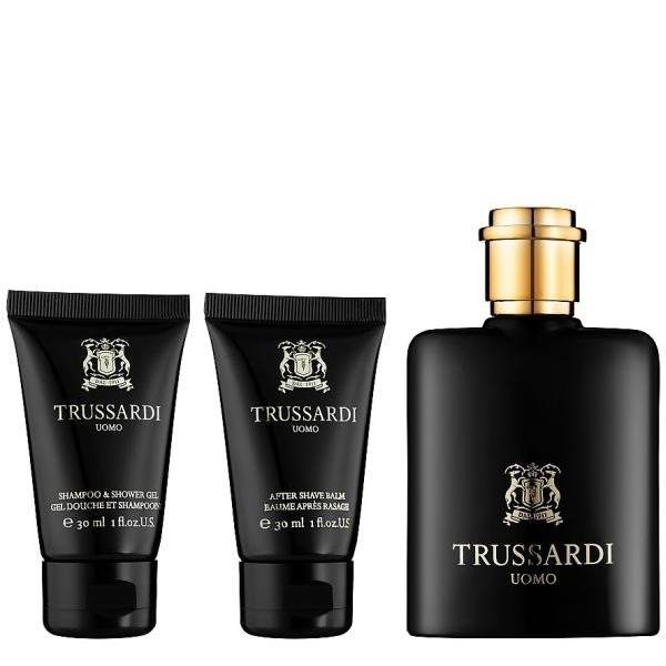 Trussardi Uomo Set - Eau de Toilette 50 ml + Shower Gel 30 ml + After Shave Balm 30 ml