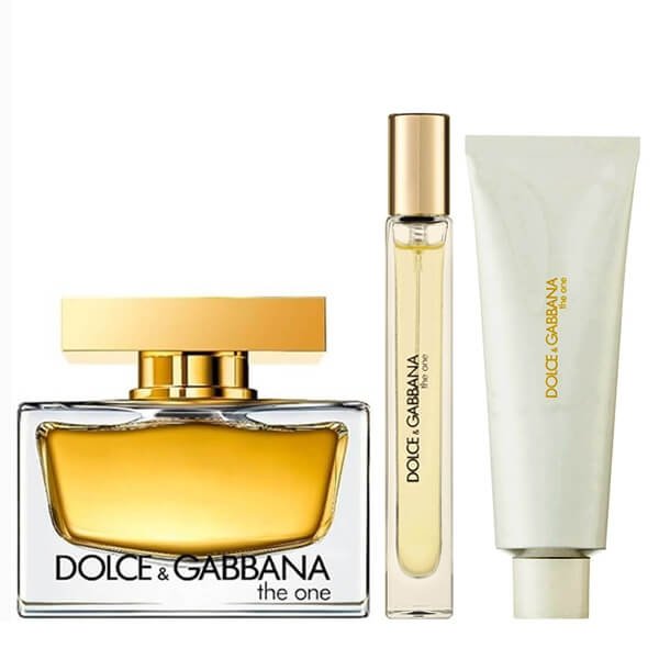 Dolce &amp; Gabbana The One Set - Eau de Parfum 75 ml + Eau de Parfum 10 ml + Body Lotion 50 ml