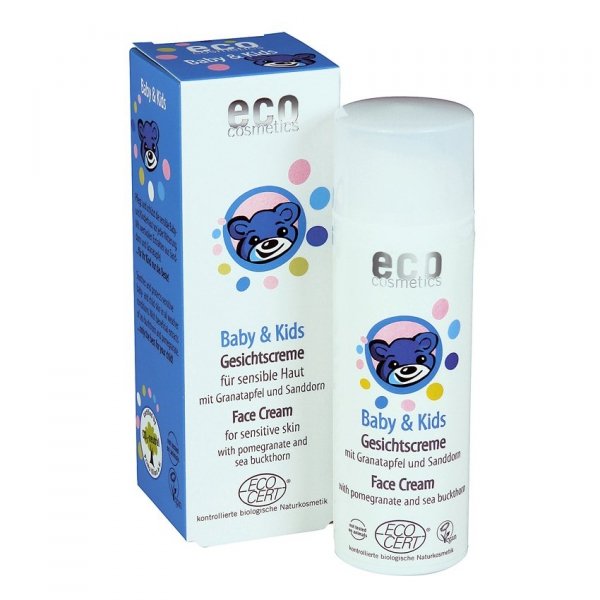 Eco Cosmetics Krem do twarzy dla dzieci i niemowląt 50 ml 