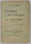 Robertski - Le Fouet en Pologne et Autriche-Hongrie (1830-1848)