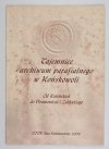 Tajemnice archiwum parafialnego w Końskowoli. Od Konińskich do Piramowicza i Zabłockiego