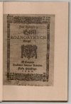 Rybiński Jan - Gęśli roznorymych Księga 1