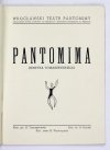 [Tomaszewski Henryk]. Dwa programy Wrocławskiego Teatru Pantomimy Henryka Tomaszewskiego z 1957 i 1964.