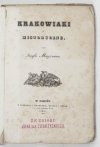 Meyzner Józef – Krakowiaki historyczne.