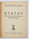 STATUT Oficerskich Sądów Honorowych Wojska Polskiego.