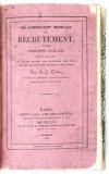COCHE A. J. - De l'opération médicale du recrutement et des inspections générales, ouvrage dans lequel on traite toutes les questions d'aptitude et d'incapacité pour le service militaire.