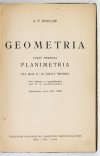 KISELOW A[ndrej] P. - Geometria dla klas VI-IX szkoły średniej. Cz. 1: Planimetria.