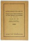 SPRAWOZDANIE Dyrekcji Liceum Ogólnokształcącego im. Króla Stanisława Leszczyńskiego w Jaśle za lata 1939-1959.