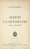 ŚLÓSARCZYK Jan - August Czartoryski, książę-salezjanin.