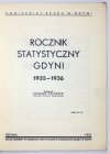 POLKOWSKI Bolesław - Rocznik statystyczny Gdyni 1935-1936. Redagował ...