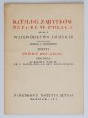 Katalog Zabytków Sztuki w Polsce. T.2: Województwo łódzkie. Pod redakcją Jerzego Z.Łozińskiego. Z.1: Powiat brzeziński. Opracowała Barbara Wolff przy współudziale Ewy Kozłowskiej. Warszawa 1953 Państwowy Instytut Sztuk