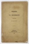 BERANGER P[ierre]-J[ean] - Piosnki ... Wolno przełożył M. Rodoć [= Mikołaj Biernacki]