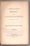 Piramowicz Grzegorz - Mowy miane w Towarzystwie do Ksiąg Elementarnych w latach 1776-1788