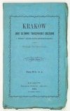 WIELOGŁOWSKI Walery - Kraków jako główne targowisko zbożowe i punkt handlowo-przemysłowy.