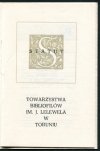 Statut Towarzystwa Bibliofilów im. J.Lelewela w Toruniu