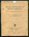 Skala inteligencji Bineta - Termana (Stanford revision and Extension of the Binet - Simon Intelligence Scale). Tłumaczyli uczestnicy seminarjum psychologji wychowawczej U.W. pod kierownictwem prrof. Stefana Baley'a). Cz. 2 - 28 tablic