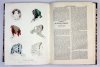 Les MODES Parisiennes. R. 1854. Rocznik paryskiego tygodnika poświęconego modzie