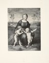 GUTBIER Adolf - Rafael's Madonnen und Heilige Familien in Nachbildungen nach Kupferstrichen und Photographien. Hrsg. von ... Mit einer Einleitung von Wilhelm Lübke.