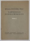 [RZEŹBA] Komitet wykonawczy wystawy. Wielka wystawa prac Xawerego Dunikowskiego (1898-1948). Kraków, X-XI 1948