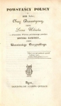 Ulrich Leon - Powstańcy polscy w 1833 roku; obraz dramatyczny ... z dołączeniem Wiersza poświęconego pamiątce Artura Zawiszy, przez Konstantego Gaszynskiego.