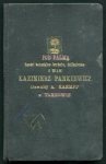 [Notes firmowy] Pod Palmą. Handel kolonialny, herbaty, delikatesów i win Kazimierz Pankiewicz, dawniej A. Kaempt w Tarnowie.