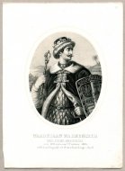 Władysław Warneńczyk - Król Polski i Węgierski - litografia. [Rys. Aleksander Lesser. Litografował H.Aschenbrenner] 