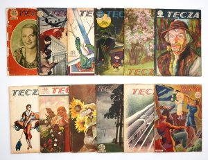 Tęcza. Ilustrowane pismo miesięczne. R. 7: 1933, nr. 1-12