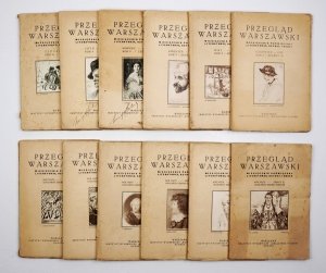 Przegląd Warszawski. R. 5, nr 40-51: I-XII 1925