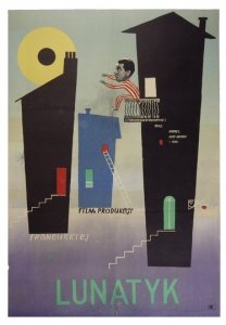 Stanisław Margulec  - Lunatyk - plakat filmowy [1957]