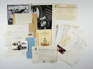 [WOJSKO Polskie, lotnictwo, Witold Urbanowicz]. Zestaw dokumentów dotyczących pilota Witolda Aleksandra Urbanowicza od lat 70. do lat 90. XX w.