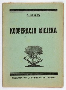 KRYŁOW S. - Kooperacja wiejska.