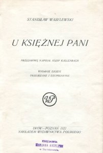 Wasylewski Stanisław - U księżnej pani.