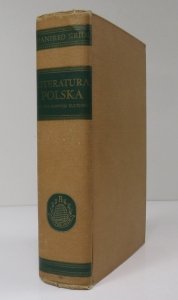 Kridl Manfred — Literatura polska (na tle rozwoju kultury).