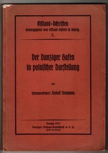 Neumann Rudolf - Der Danziger hafen in polnischer Darstellung. Bericht uber das Buch von K.Świątecki Rozwój portu Gdańskiego