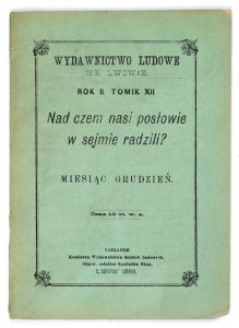 NAD CZEM nasi posłowie w sejmie radzili?