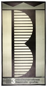 GÓROWSKI Mieczysław - 3 Międzynarodowe Biennale Grafiki. Polska 1970, Kraków. 1970.