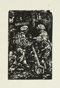 GOSTWICKI Zbigniew [?] (1906-2003) - Warta pokoju.