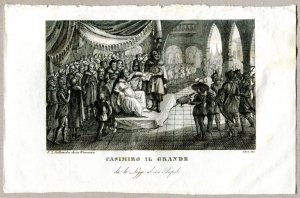 Casimiro Il Grande - miedzioryt 1831