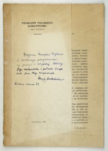 MARKIEWICZ Henryk - Pozytywiści wobec romantyzmu polskiego.