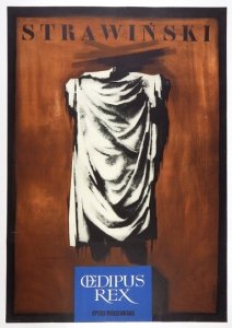 CIEŚLEWICZ Roman - Oedipus Rex. 1961.