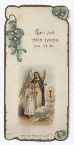 JAM jest chleb żywota. (Jan. VI. 35).
