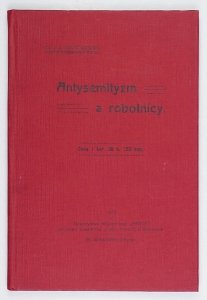 Marchlewski J.B. Antysemityzm a robotnicy [reprint]