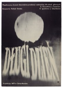 Piekarczyk Halina - Długi dzień. 1962. Plakat filmowy