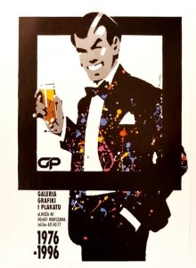 ŚWIERZY Waldemar - Galeria Grafiki i Plakatu 1976-1996. 1996.